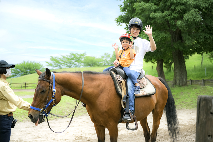 乗馬 | 牧場で何しよう？ | 伊香保グリーン牧場